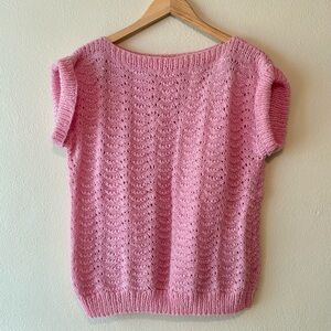 Vintage Handmade Crochet Top